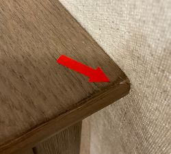 Open Box: Hudson 4-Drawer Nightstand (26") - Seadrift