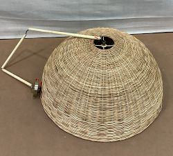 Open Box: Marion Woven Dome Pendant (34"Dia) - Natural
