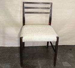 Open Box: Quincy Basketweave Dining Chair - Black