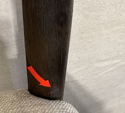Open Box: Quincy Basketweave Dining Chair - Black
