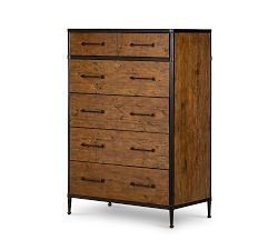 Juno Reclaimed Wood 6-Drawer Tall Dresser (36")