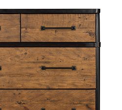 Juno Reclaimed Wood 6-Drawer Tall Dresser (36")