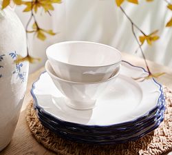 Heirloom Stoneware Cereal Bowls - Set of 4