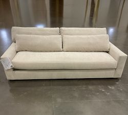 Open Box: Big Sur Square Arm Upholstered Grand Sofa (105") - Performance Boucle Oatmeal
