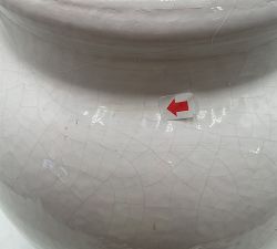 Open Box: Miller Table Lamp Base, Small (26") - Ivory
