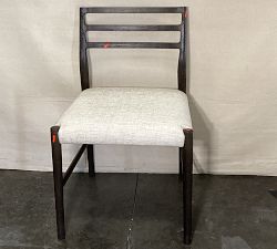 Open Box: Quincy Basketweave Dining Chair - Black