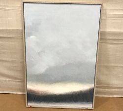 Open Box: Distant Dusk Framed Wall Art Print 2 (31.25"W x 46.25"H) - Multi, Gray