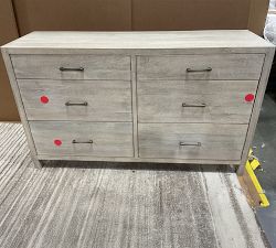 Open Box: Aptos 6-Drawer Dresser (60") - Sandwash