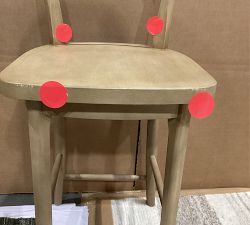 Open Box: Cline Swivel Counter Stool (24"H) - Seadrift