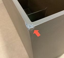 Open Box: Hevea Long Box Outdoor Planter (39"W x 20"H) - Espresso