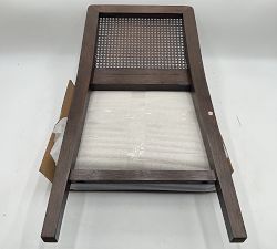 Open Box: Monty Cane Counter Stool (26"H) - Performance Boucle Oatmeal, Vintage Amber