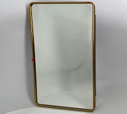 Open Box: Vintage Inset Medicine Cabinet (21"W x 34"H) - Vintage Brass