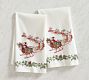 Evergreen Santa Hand Towels - Set of 2