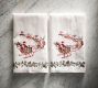 Evergreen Santa Hand Towels - Set of 2