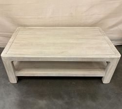 Open Box: Aptos Rectangular Coffee Table (48") -  Sandwash
