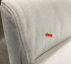 Open Box: Max Upholstered Bench - Sunbrella Performance Chenille Salt