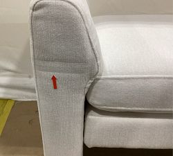 Open Box: Max Upholstered Bench - Sunbrella Performance Chenille Salt