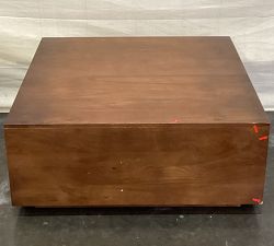 Open Box: Parkview Square Coffee Table (36"Sq x 15"H) - Dark Mango