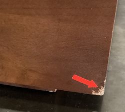 Open Box: Parkview Square Coffee Table (36"Sq x 15"H) - Dark Mango