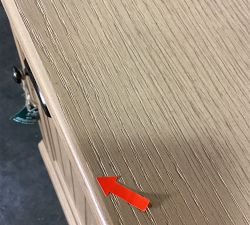 Open Box: Aubrey Modular Media Cabinet Door Base, Right (18"W x 36"H) - Seadrift