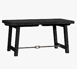 Open Box: Benchwright Extending Dining Table (60"-84"W) - Blackened Oak