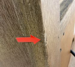 Open Box: Cayman Charging Nightstand (16") - Heirloom Wheat