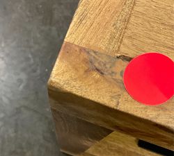 Open Box: Cayman Charging Nightstand (16") - Heirloom Wheat