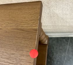Open Box: Chris Loves Julia Stacked Ball Coffee Table (60.5") - Kindle Brown