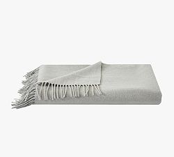 Open Box: Brya Merina Wool Throw (50"W x 70"L) - Gray