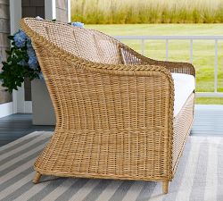 Westport Wicker Outdoor Sofa (82")