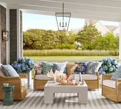 Westport Wicker Outdoor Sofa (82")