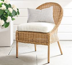 Westport Wicker Outdoor Dining Side Chair