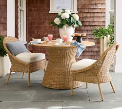Westport Wicker Outdoor Dining Side Chair