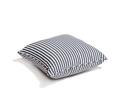 Open Box: St. Tropez Outdoor Pillow (18"Sq) - Navy Stripe