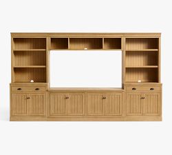 Aubrey 6-Piece Storage Cabinet with Shelf Set (144")