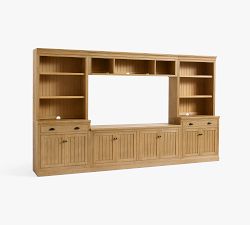 Aubrey 6-Piece Storage Cabinet with Shelf Set (144")