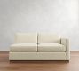 Build Your Own Carmel Slim Arm Wood Base Sectional