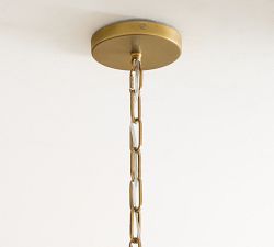 Elizabeth Glass Hundi Pendant (15")