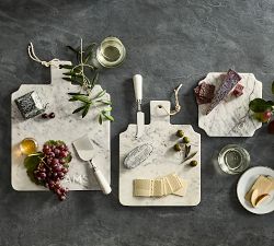 Marquee Marble Large Handle Cheese Boards