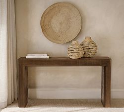 Reclaimed Waterfall Console Table (57")
