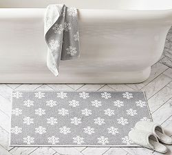 Snowflake Bath Mat