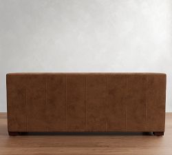 Ashby Leather Sleeper Sofa (83")