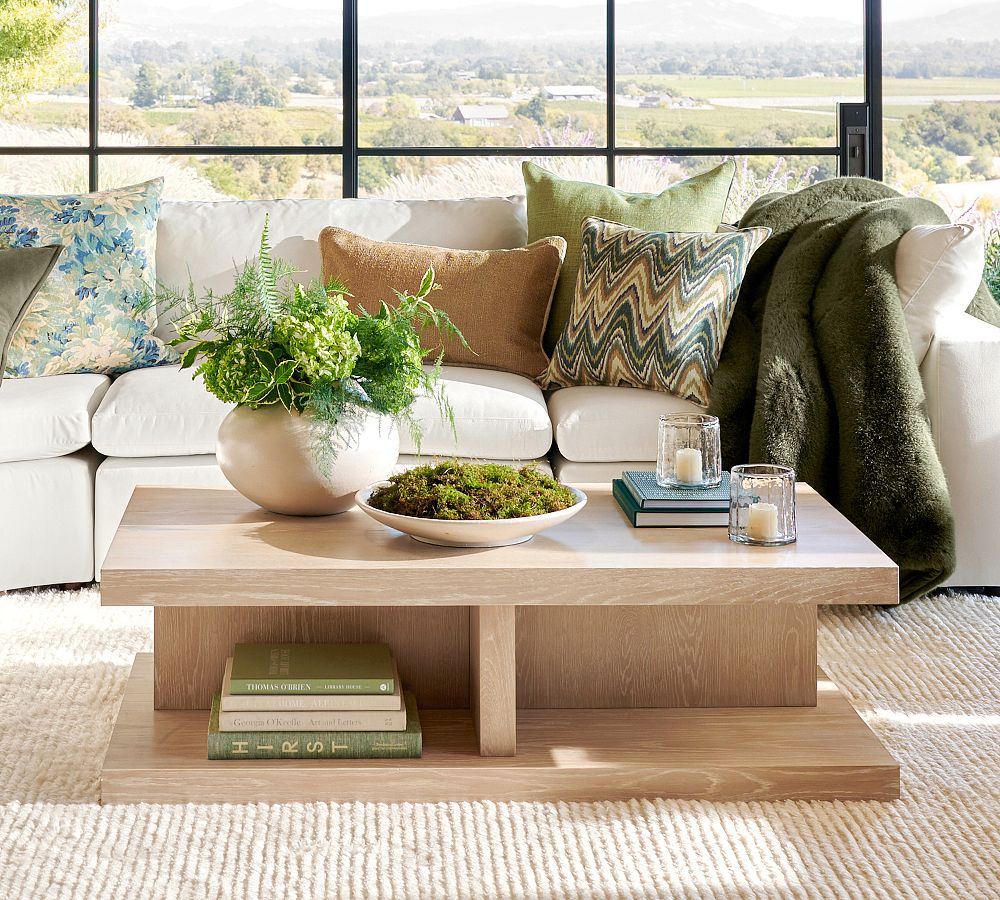 Newport Rectangular Coffee Table (54