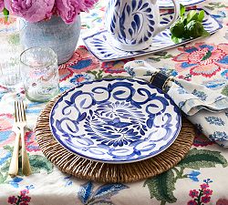 Puebla Porcelain Dinner Plates - Set of 4
