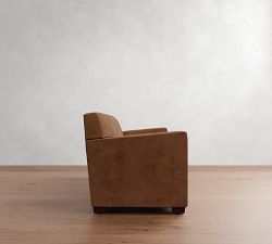 Ashby Leather Sleeper Sofa (83")