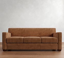 Ashby Leather Sleeper Sofa (83")