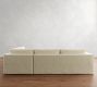 Carmel Wide Arm Slipcovered Return Bumper Sectional (113"&ndash;125")