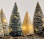 Lit Bottlebrush Tree Centrepiece