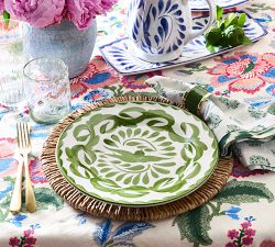 Puebla Porcelain Dinner Plates - Set of 4
