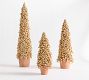 Faux Potted Berry Cluster Cone Trees